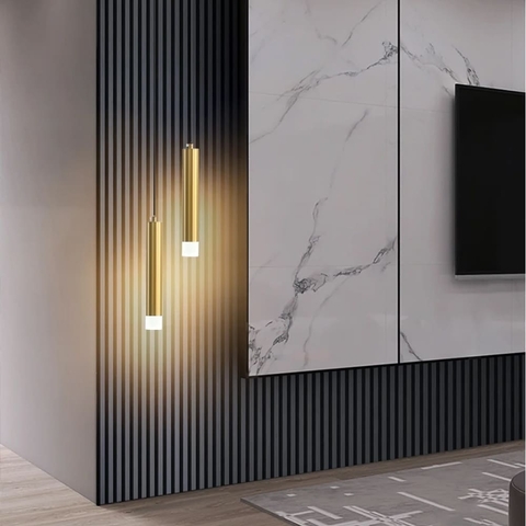 Подвійний підвіс у латунному корпусі 32х3,5 см