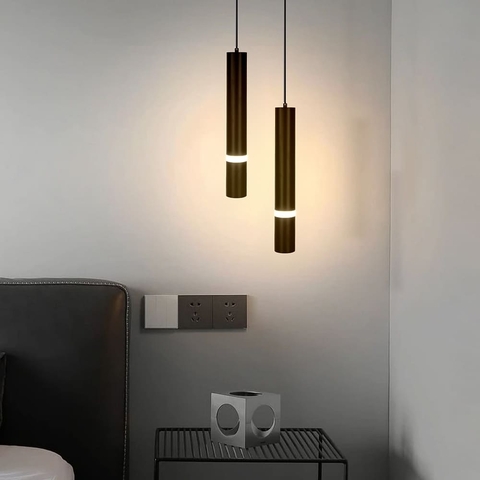 Мінімалістичний підвіс у чорному корпусі 41х6 см