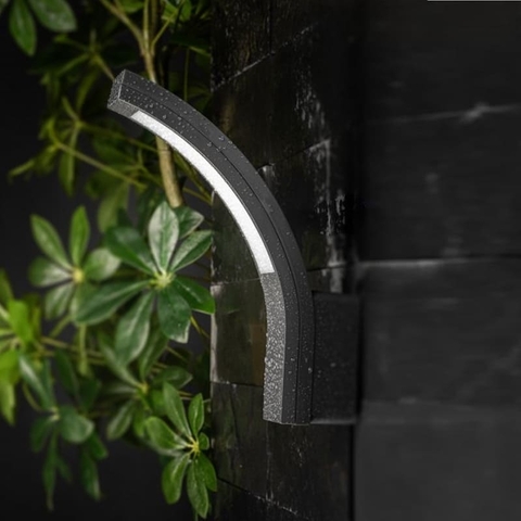 Светильник светодиодный фасадный PARIS, 10 Вт, 4000K, IP54, серый