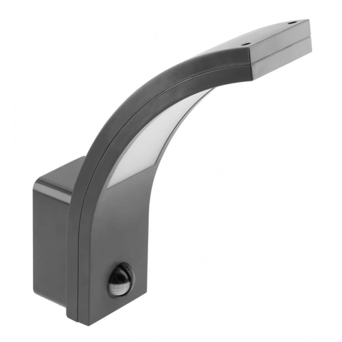 Светильник светодиодный фасадный PARIS с датчиком движения, 10 Вт, 4000K, IP54, серый