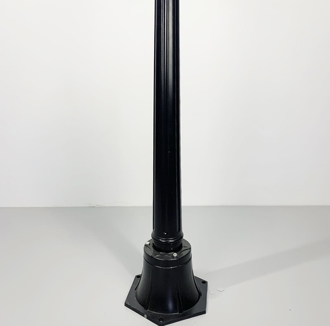 Ножка к уличному фонарю черного цвета 76 см