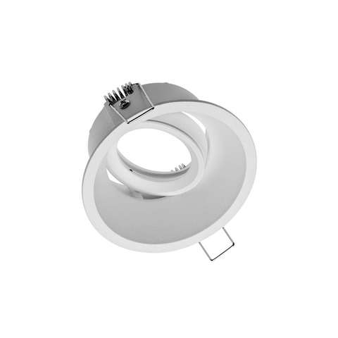 Корпус світильника точкового SALTO, IP20, круглий, білий, d93х46мм