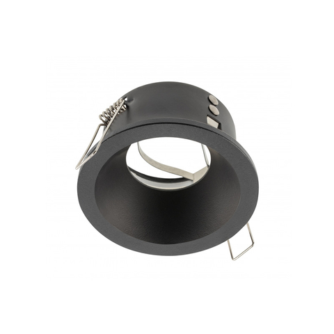 Корпус світильника точкового ELVA, IP54, Ø85x45 мм, чорний