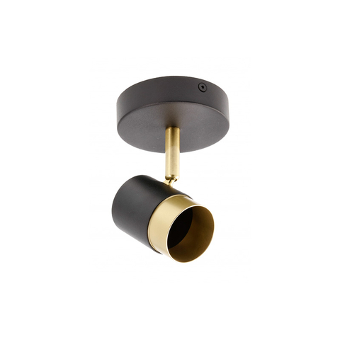 Світильник стельовий ORIO, IP20, макс. 50 Вт, 1*GU10, круглий, чорний