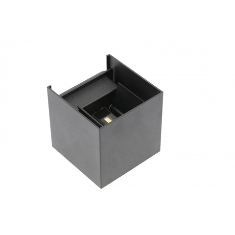 Светильник настенный светодиодный MISSOURI-K, 7 Вт, 540 лм, 4000K, IP54, квадратный, черный