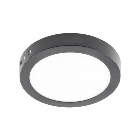 Світильник світлодіодний ORIS PLUS, 24 Вт, 2000 лм, IP20, AC220-240В, 120°, 4000K, накладний, чорний