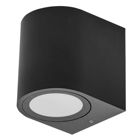 Архітектурний накладний світильник Ledcoin під лампу чорний 68*80*80 мм