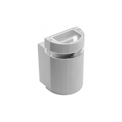 Світильник фасадний GTV SILVA одинарний, GU10, MAX.50W, IP54, сірий