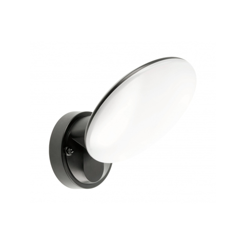 Світильник світлодіодний фасадний TERRO, 10 Вт, 1200 лм, IP54, 4000K, чорний