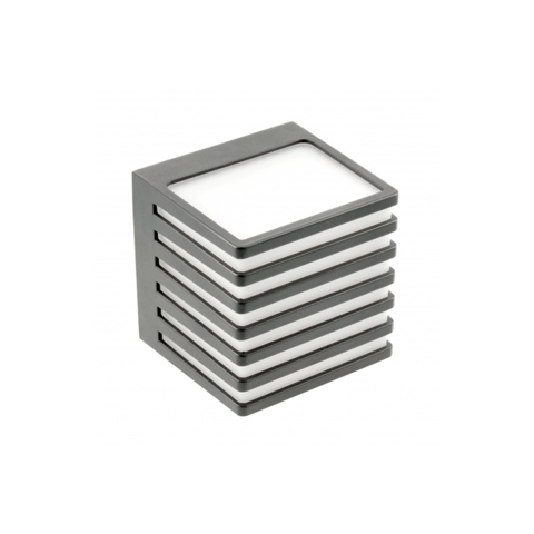 Светильник светодиодный фасадный SIROLO, 10 Вт, 1000 лм, IP54, 4000K, графит