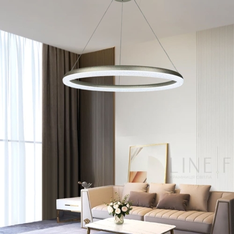LED люстра підвісна в кільцевому корпусі Ø 83 см