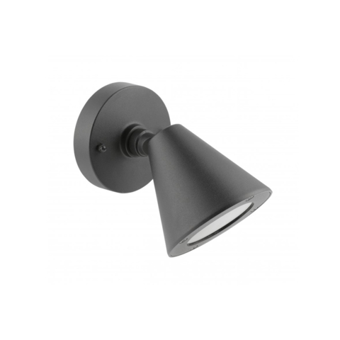Світильник фасадний LUSTINO, GU10, макс. 20 Вт, IP44, графіт