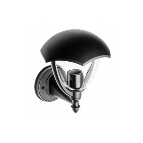 Светильник фасадный GRANDE, E27, макс. 60 Вт, IP54, черный