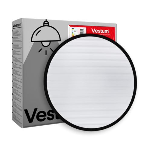 Потолочный светильник GRILL матовый 24W 325*55мм 4000К 2100Lm без пульта черный