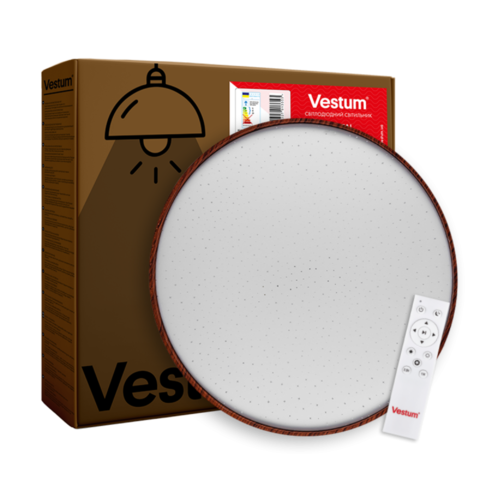 Потолочный светильник FOREST звездное небо 80W 480*65мм 3000К-6500К с ДК амарант