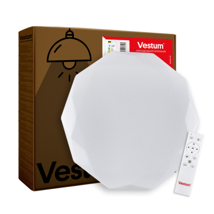 Потолочный светильник DIAMANT звездное небо 60W 395*55мм 3000К-6500К с ДК