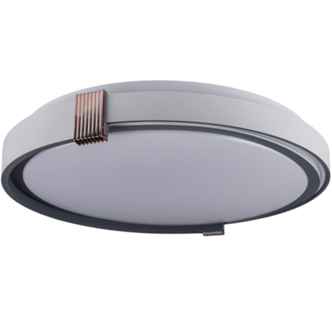 Потолочный светильник COLISEUM матовый 60W 395*60мм 3000К-6500К из ДК белый с синим.