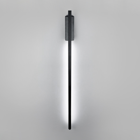 Современное линейное бра с прямоугольным основанием 80 см