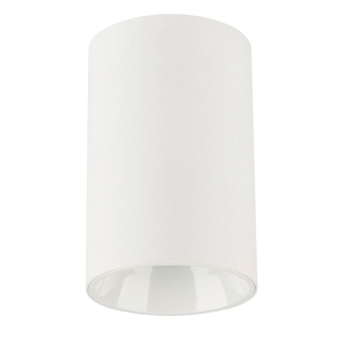 Світильник точковий накладний LUMINARIA BESTA GU10 WHITE Ø 6,5х10 см