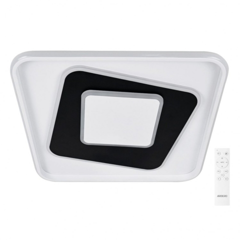 Світлодіодний накладний світильник Ardero CLAUDE S 72Вт чорний білий