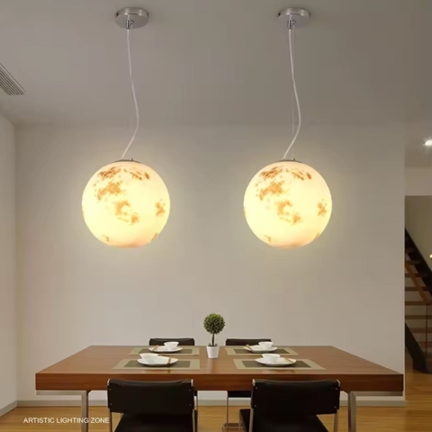 Підвісний світильник-місяць Ø 25 см