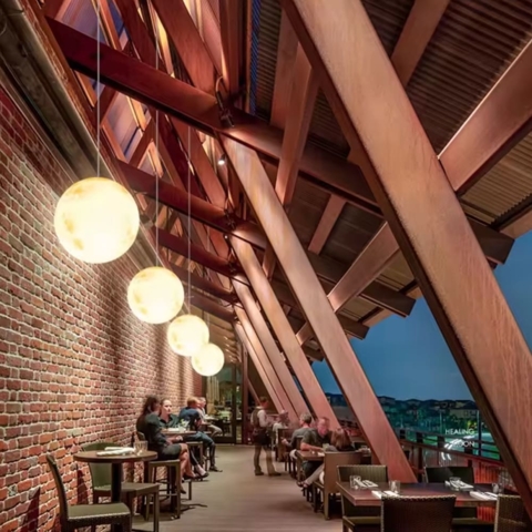 Підвісний світильник-місяць Ø 20 см