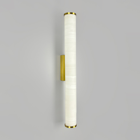 Стильне бра з імітацією каменю у корпусі 60х6х9 см