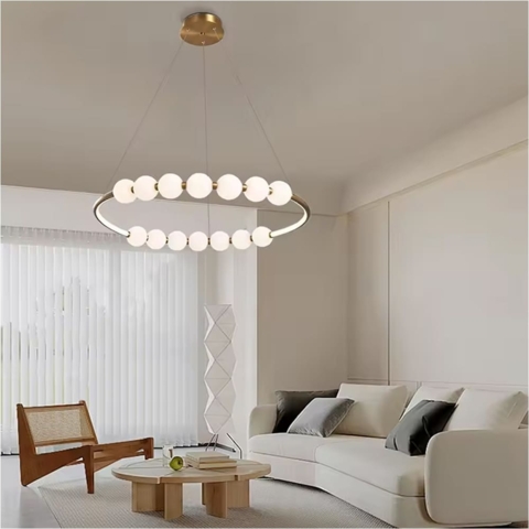 Люстра Nordic Pearl Ø 80 см на 3 світлових режими