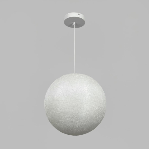 Підвісний білий світильник куля Ø 30 см