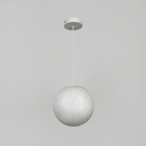 Підвісний білий світильник куля Ø 25 см