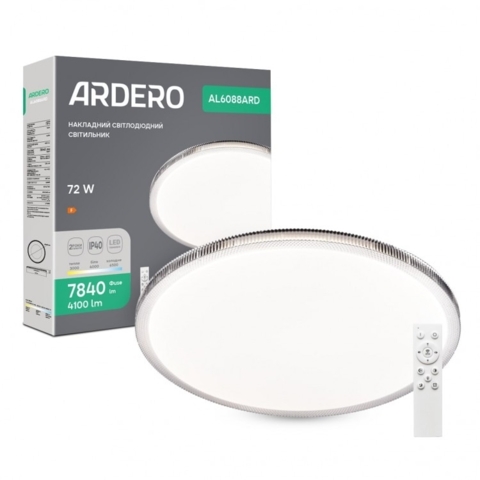 Світлодіодний накладний світильник Ardero MODA 72Вт білий