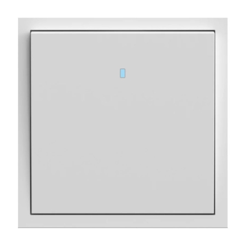 Вимикач 1-клавішний з підсвіткою Ardero Soft механізм 10А білий