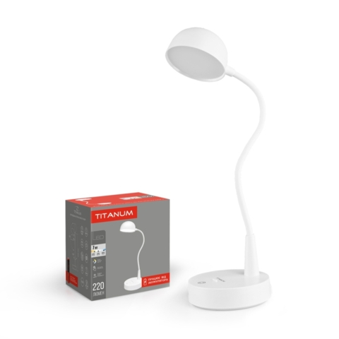 LED настольная лампа с аккумулятором TITANUM 7W 3000-6000K