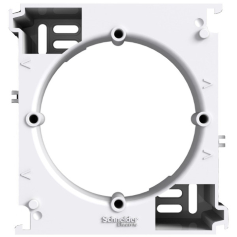 Коробка для наружного монтажа Asfora дополнительная, Белая