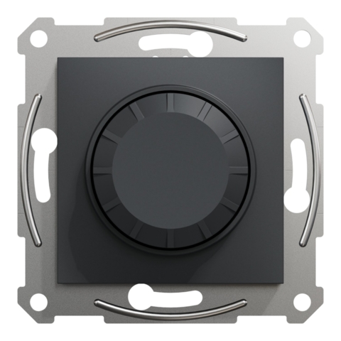 Светорегулятор Asfora поворотный LED, RC 3-370 Вт, Белый (без рамки)