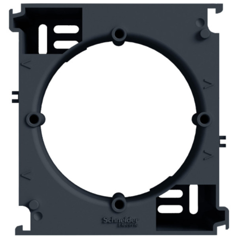 Коробка для наружного монтажа Asfora дополнительная, Антрацит