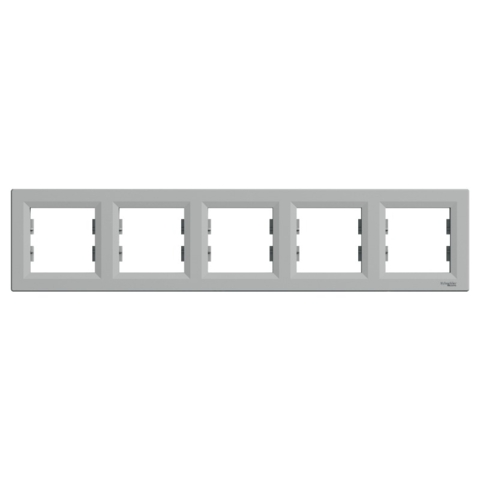 Рамка ASFORA 5-постова горизонтальна, Алюміній