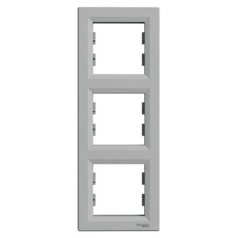 Рамка ASFORA 3-постова вертикальна, Алюміній