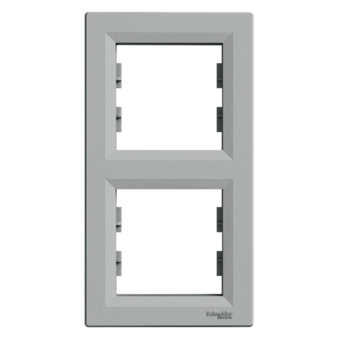 Рамка ASFORA 2-постова вертикальна, Алюміній