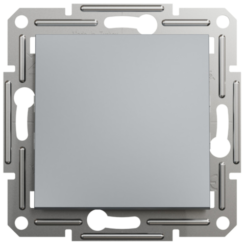 Заглушка Asfora, Сталь (без рамки)