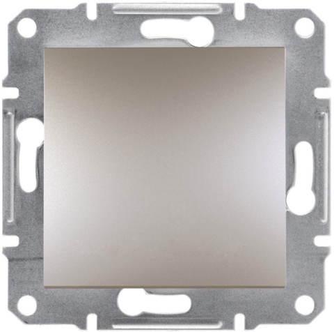 Вимикач Asfora 1-кл, Бронза (без рамки)