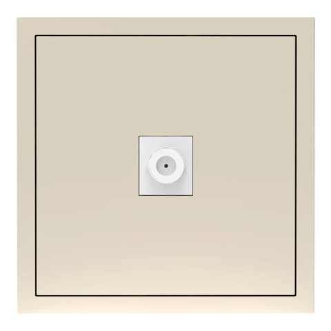 Розетка телевизионная Ardero Soft механизм шампань