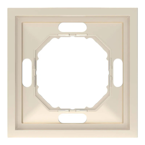 Рамка 1-местная Ardero Soft 82х82х9,5 мм шампань