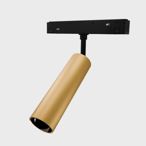 Трековий світильник RAYFOR MT Nano Focus 7 золотий 7W 600Lm 30-40-50К 48V WiFi