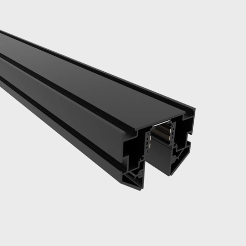 Шинопровід магнітний RAYFOR MT-S Rail чорний для натяжних стель 2м