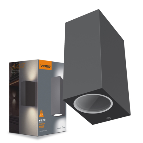 LED Светильник архитектурный AR012G IP54 VIDEX GU10x2