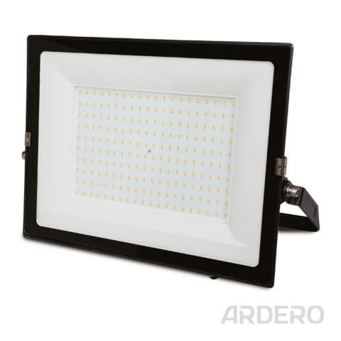 Светодиодный прожектор Ardero 200Вт 6500K черный