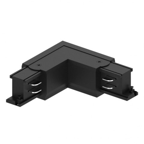 Соединитель угловой Ardero для трехфазного шинопровода черный