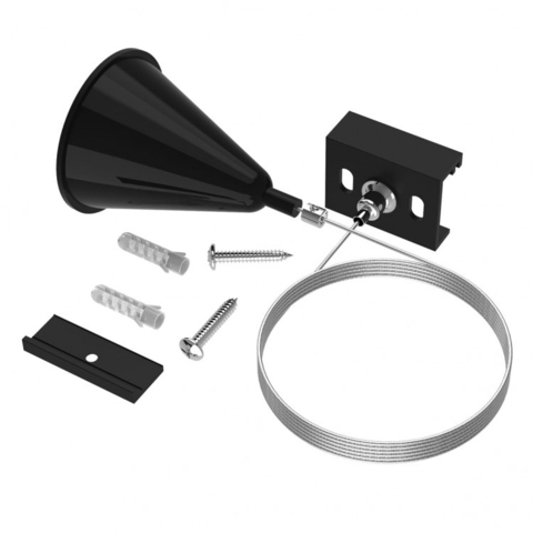 Тросовый подвес Ardero для трехфазного шинопровода 150 см.