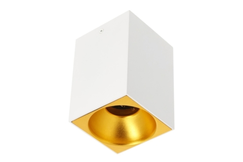 Потолочный светильник TENSA, GU10, 90x90x140 мм, IP20, белый